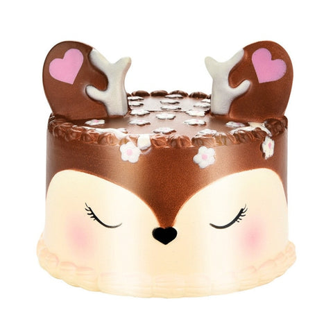 Kawaii Cake Squishy Galaxy Deer Squishies